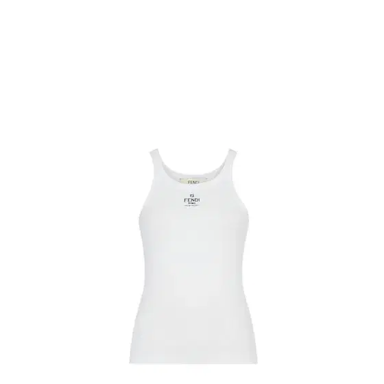 Fendi Slim-fit sleeveless top