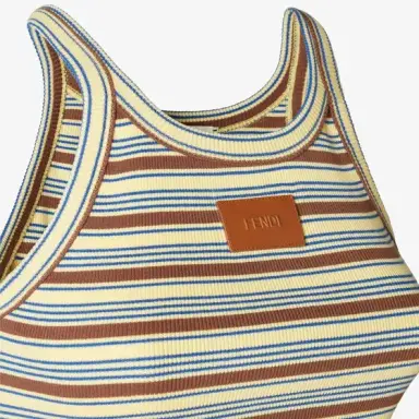 Fendi Slim-fit sleeveless top | Thumbnail 3