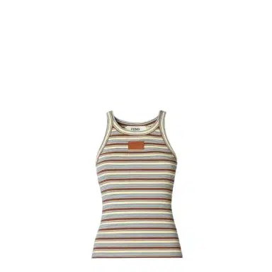 Fendi Slim-fit sleeveless top | Thumbnail 1