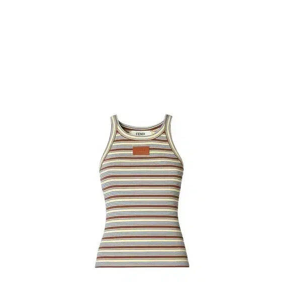 Fendi Slim-fit sleeveless top