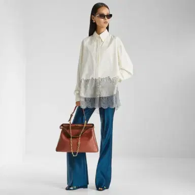 Fendi Oversized long sleeve shirt | Thumbnail 4