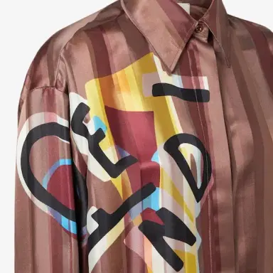 Fendi Flowing long-sleeved shirt | Thumbnail 3