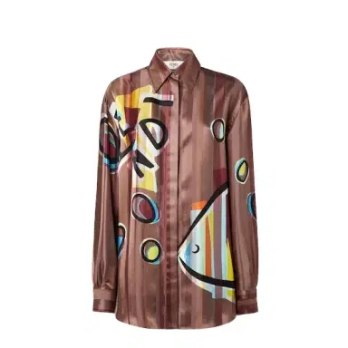 Fendi Flowing long-sleeved shirt | Thumbnail 1