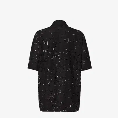 Fendi Oversize polo-shirt with classic collar and button fastening | Thumbnail 2