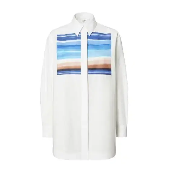 Fendi Regular-fit, long-sleeved shirt