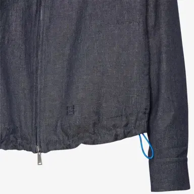 Fendi Reversible bomber-inspired blouson with drawstring hem | Thumbnail 3 Fendi Reversible bomber-inspired blouson with drawstring hem | Thumbnail 3