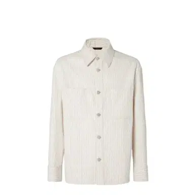 Fendi Go-To single-breasted jacket with shirt collar and patch | Thumbnail 1