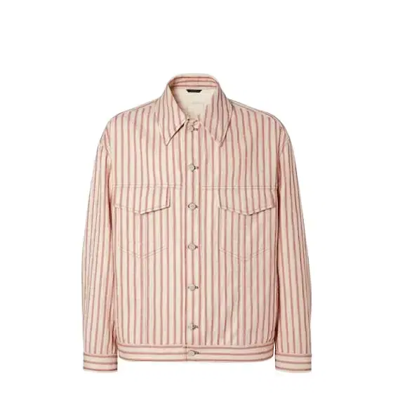 Fendi Oversized jacket with shirt collar and flap pockets on