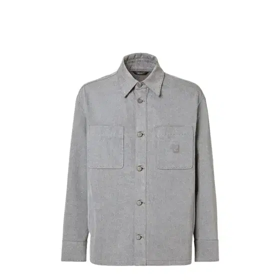 Fendi Go-To single-breasted jacket with shirt collar and patch