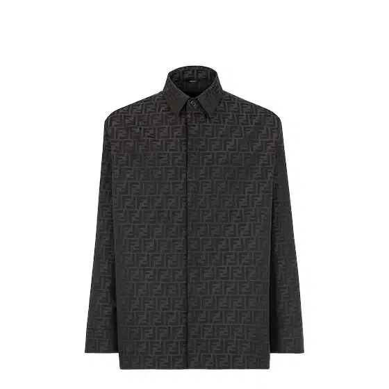 Go-To single-breasted jacket with shirt collar and patch