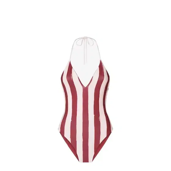 Reversible one-piece swimsuit