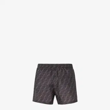 Fendi Swim shorts with elasticated waistband and drawstring | Thumbnail 2