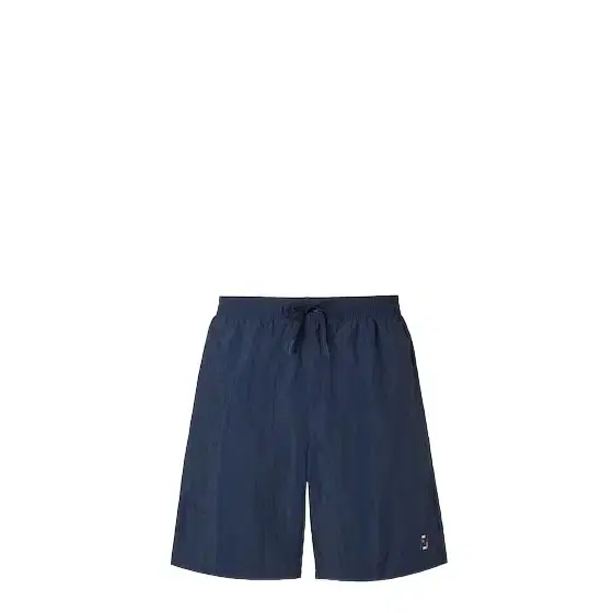 Swim shorts with elasticated waistband and drawstring