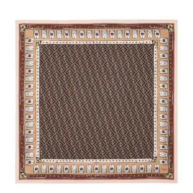 Fendi Square silk foulard | Thumbnail 1 Fendi Square silk foulard | Thumbnail 1