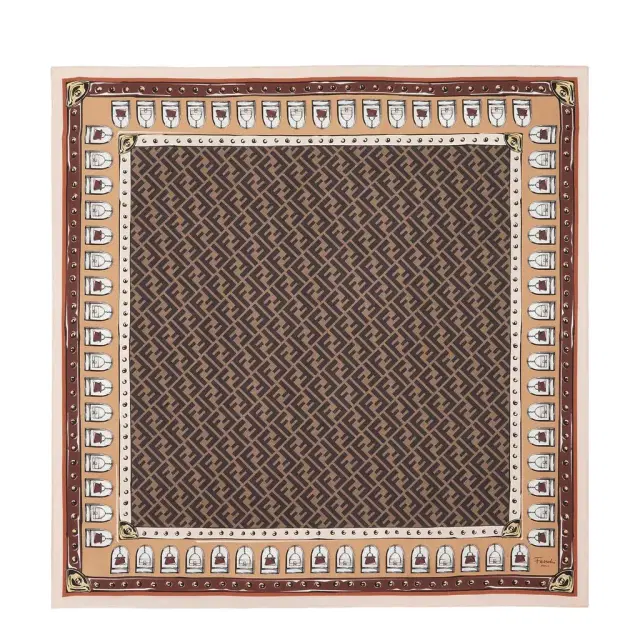 Square silk foulard Square silk foulard
