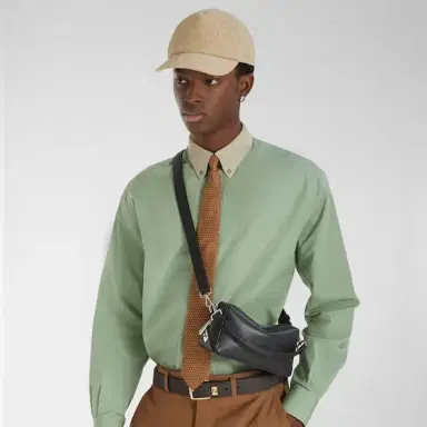 Fendi Baseball cap with semi-stiff peak made entirely in FF | Thumbnail 3 Fendi Baseball cap with semi-stiff peak made entirely in FF | Thumbnail 3