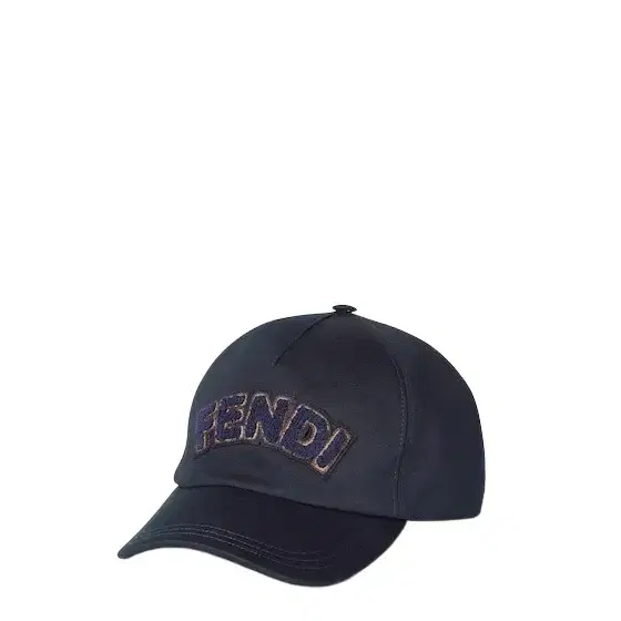 Fendi Baseball cap with semi-stiff peak made entirely of blue