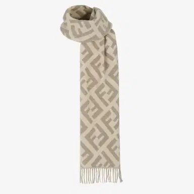 Fendi Long scarf finished with fringing | Thumbnail 2