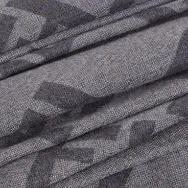 Fendi Rectangular scarf made of wool with an all-over, oversized | Thumbnail 2 Fendi Rectangular scarf made of wool with an all-over, oversized | Thumbnail 2