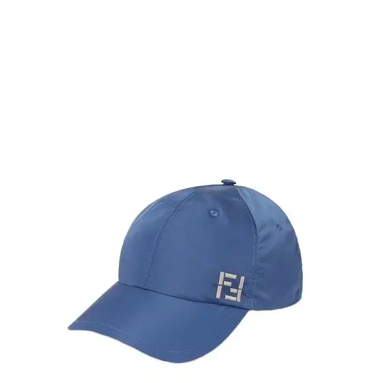 Light blue waterproof nylon baseball cap with semi-stiff