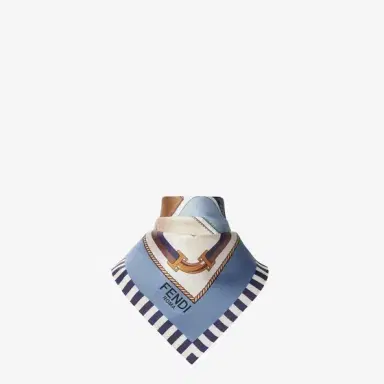 Fendi Square foulard made of silk twill | Thumbnail 3