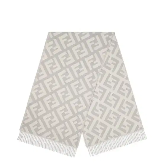 Fendi Long scarf finished with fringing