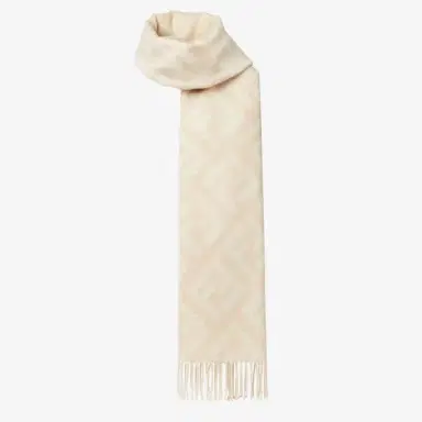 Fendi Long scarf finished with fringing | Thumbnail 3