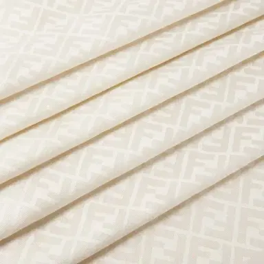 Fendi The iconic shawl is made of an ivory wool and organic | Thumbnail 2 Fendi The iconic shawl is made of an ivory wool and organic | Thumbnail 2