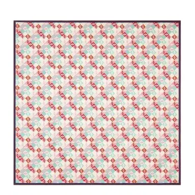 Fendi Square foulard made of organic silk twill | Thumbnail 1