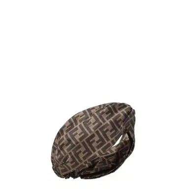 Fendi Hair band with a tie motif at the front and elasticated | Thumbnail 1