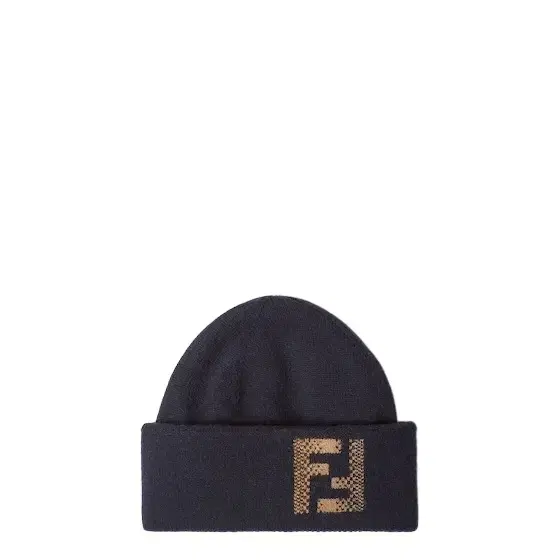 Fendi Beanie with turned-up brim