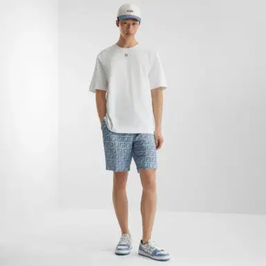 Fendi Short-sleeved, crew-neck, oversized T-shirt | Thumbnail 4 Fendi Short-sleeved, crew-neck, oversized T-shirt | Thumbnail 4