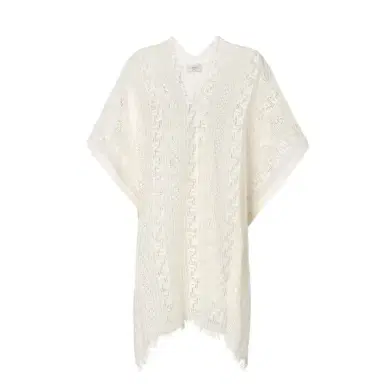 Fendi Large poncho with V neckline | Thumbnail 1