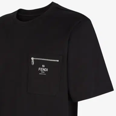 Fendi Short-sleeved, crew-neck, oversized T-shirt | Thumbnail 3 Fendi Short-sleeved, crew-neck, oversized T-shirt | Thumbnail 3