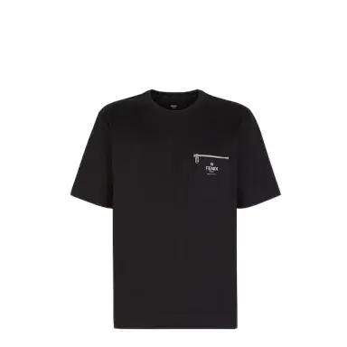 Fendi Short-sleeved, crew-neck, oversized T-shirt | Thumbnail 1 Fendi Short-sleeved, crew-neck, oversized T-shirt | Thumbnail 1
