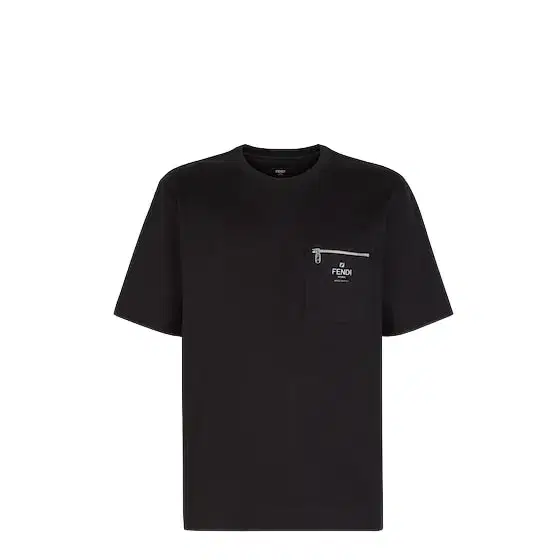 Short-sleeved, crew-neck, oversized T-shirt