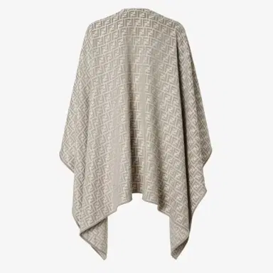 Fendi Lightweight poncho with enveloping volumes | Thumbnail 2