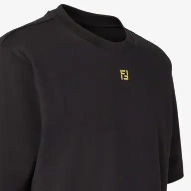 Fendi Regular-fit, short-sleeved crew-neck T-shirt | Thumbnail 3
