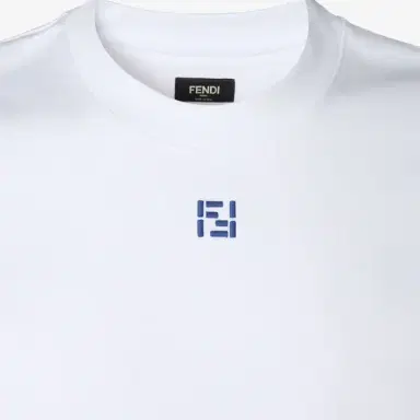 Fendi Regular-fit, short-sleeved crew-neck T-shirt | Thumbnail 3