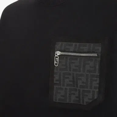 Fendi Long-sleeved crew-neck sweatshirt | Thumbnail 3 Fendi Long-sleeved crew-neck sweatshirt | Thumbnail 3