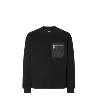 Fendi Long-sleeved crew-neck sweatshirt | Thumbnail 1 Fendi Long-sleeved crew-neck sweatshirt | Thumbnail 1