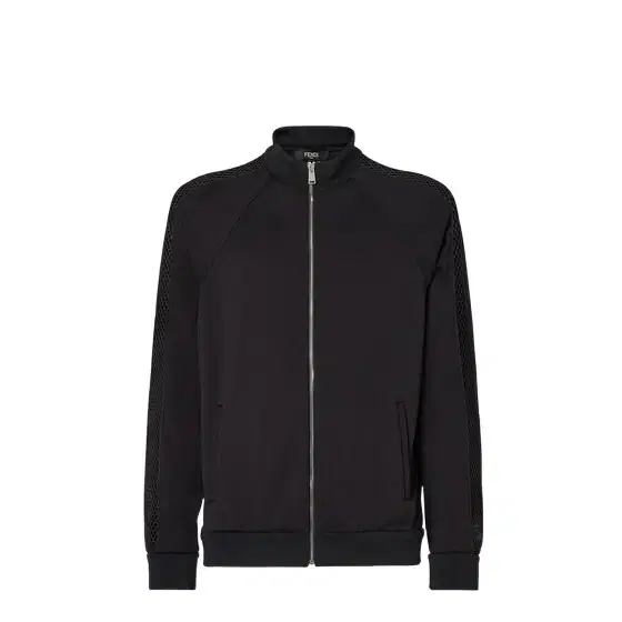 Fendi Raglan-sleeved sweatshirt with high collar