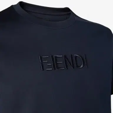 Fendi Slim-fit short-sleeved crew-neck T-shirt | Thumbnail 3 Fendi Slim-fit short-sleeved crew-neck T-shirt | Thumbnail 3