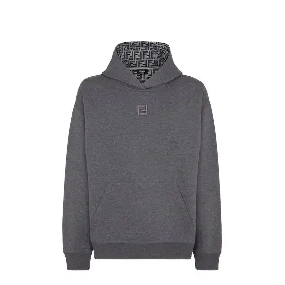 Long-sleeved sweatshirt with drawstring hood