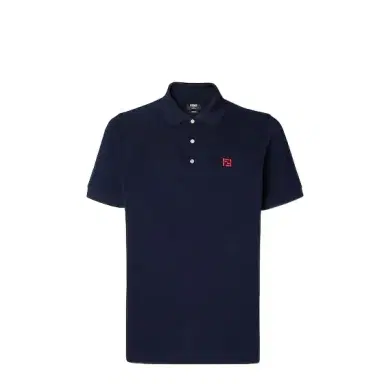 Fendi Short-sleeved polo shirt featuring a classic collar | Thumbnail 1 Fendi Short-sleeved polo shirt featuring a classic collar | Thumbnail 1