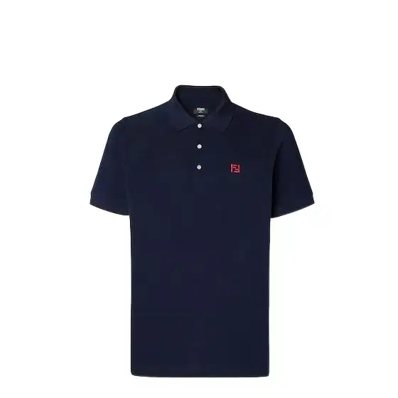 Short-sleeved polo shirt featuring a classic collar