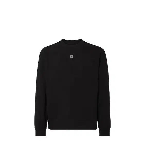 Long-sleeved crew-neck sweatshirt