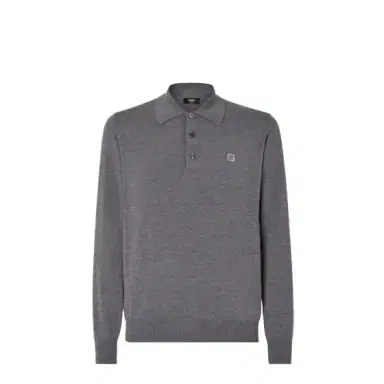 Fendi Long-sleeved polo shirt | Thumbnail 1