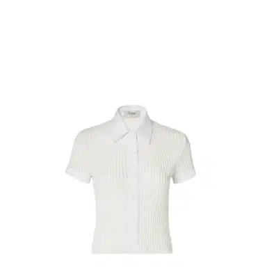 Fendi Short-sleeved, slim-fit, military-inspired shirt | Thumbnail 1 Fendi Short-sleeved, slim-fit, military-inspired shirt | Thumbnail 1