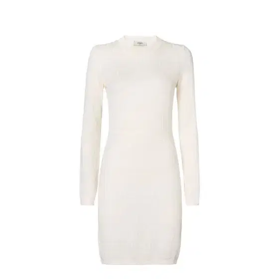 Fendi Close-fitting, long-sleeved midi dress